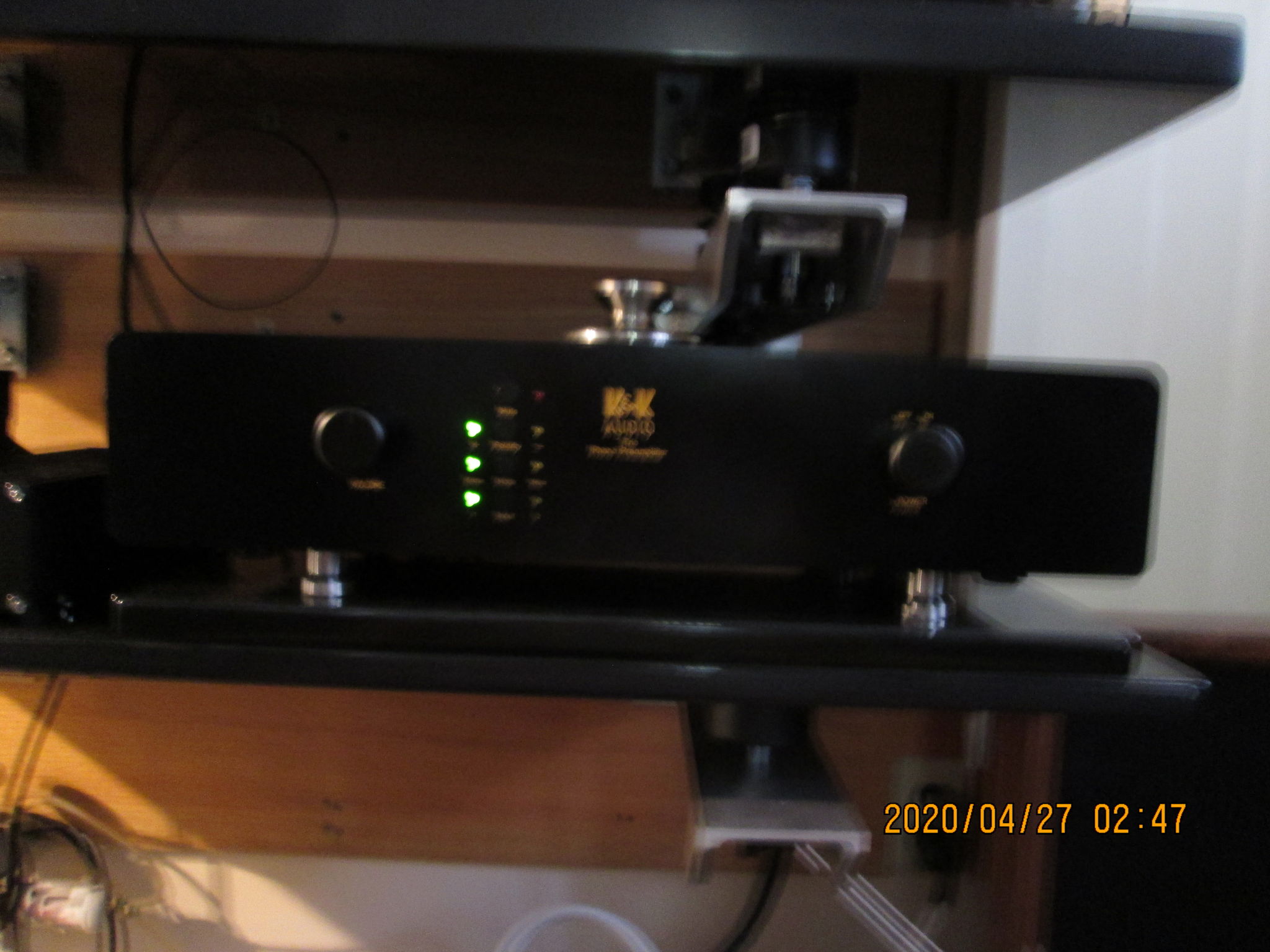 K&K Trio phono preamplifier