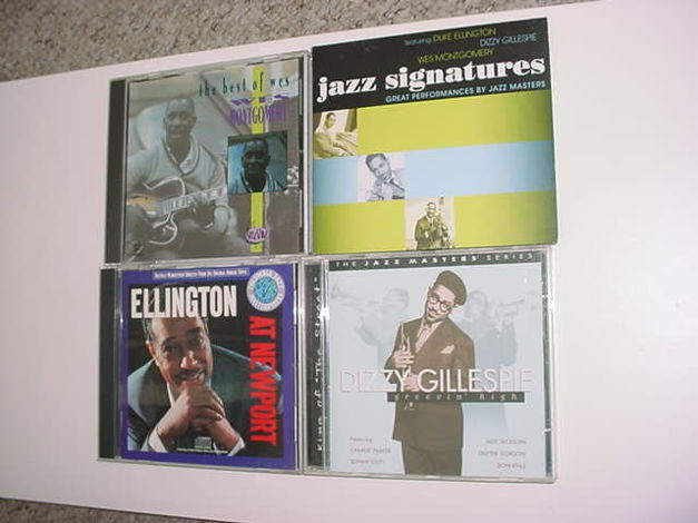 JAZZ CD LOT OF 4 cd's - Wes Montgomery Duke Ellington D...