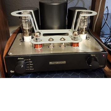 Mastersound Compact 300b SET tube integrated amplifier ...