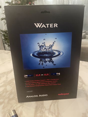 AudioQuest Water 10m XLR Interconnects