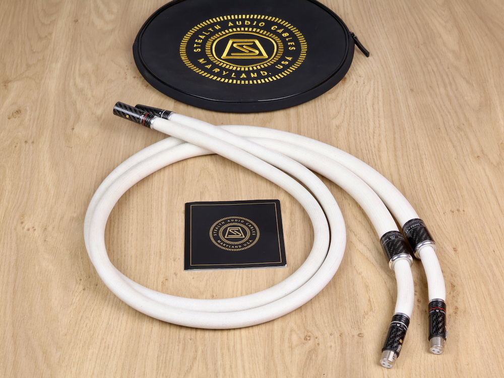 Stealth Audio Cables Sakra V12 highend audio interconne...