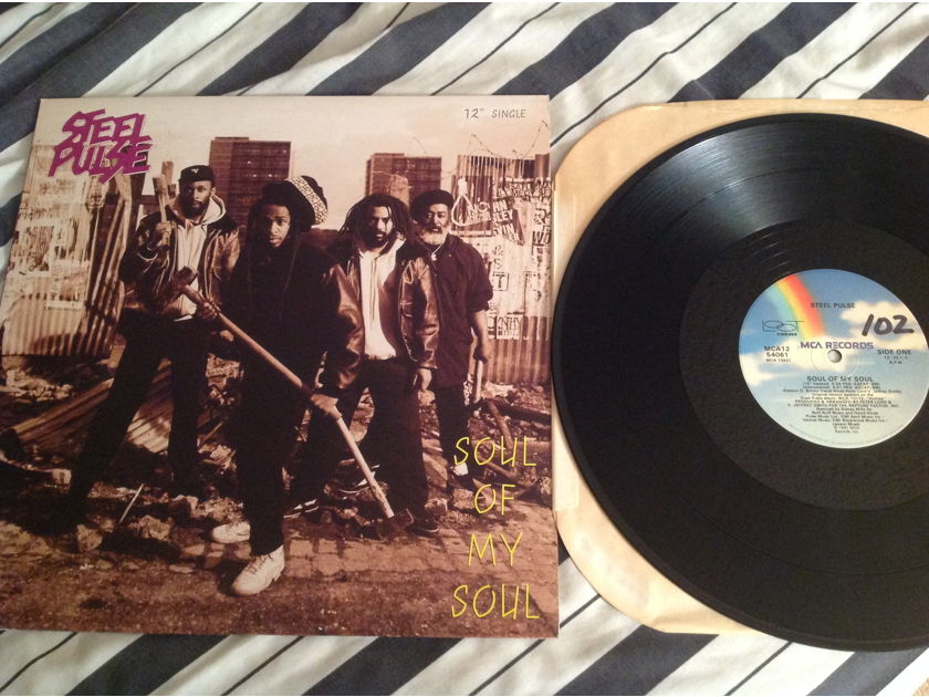 Steel Pulse  Soul Of My Soul MCA Records 3 Versions 12 Inch Vinyl