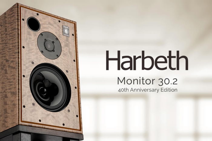 Harbeth  Monitor 30.2 Speakers 40th Anniversary in Euca...