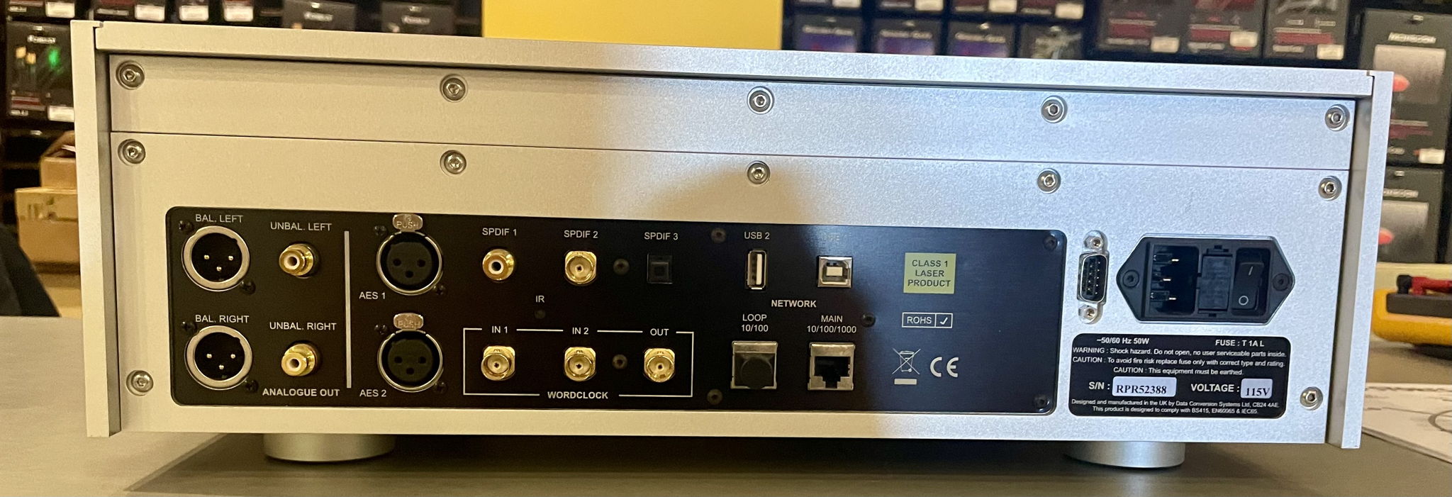 *USED* DCS Rossini Player/DAC (Silver, NOT Apex Version... 5