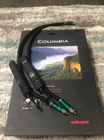 AudioQuest Columbia RCA interconnects .5 Meters