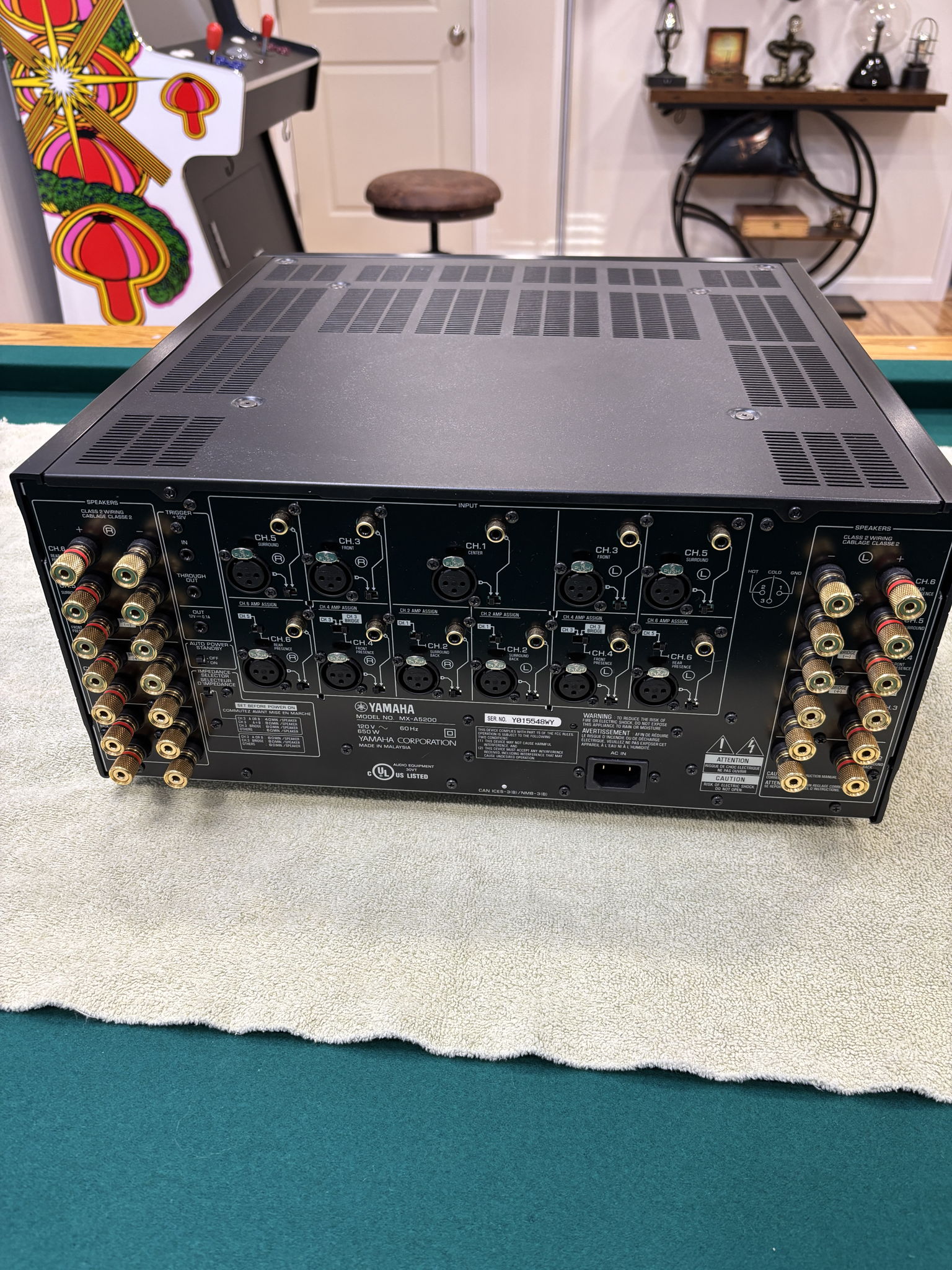 Yamaha  Aventage MX-A5200 9