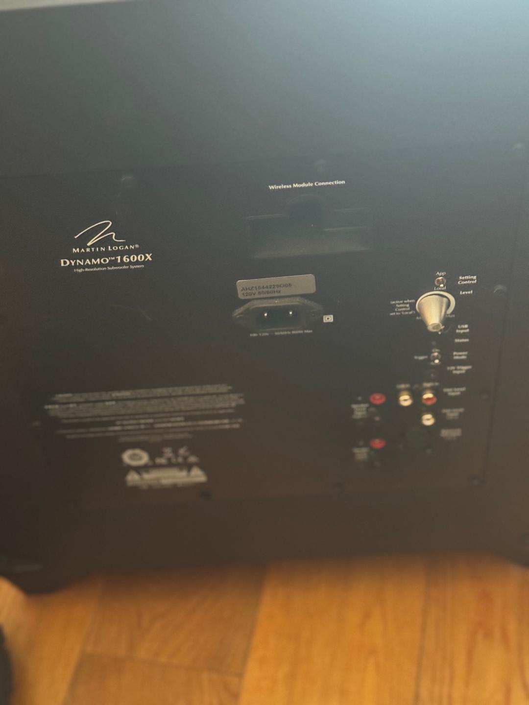 Martin Logan 15" 1600X 5