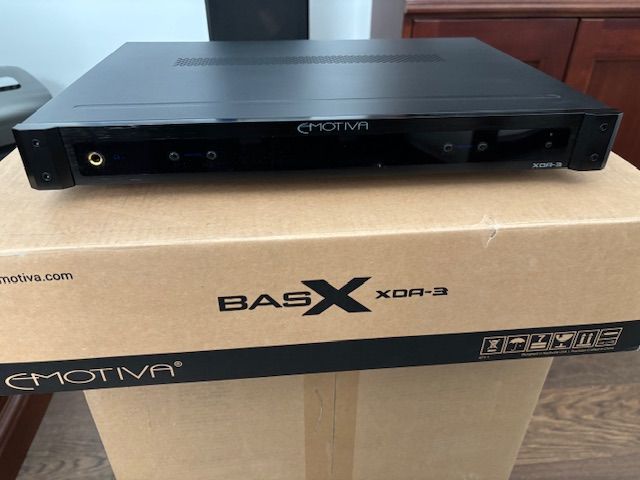 Emotiva XDA-3 differential reference dac /... For Sale | Audiogon