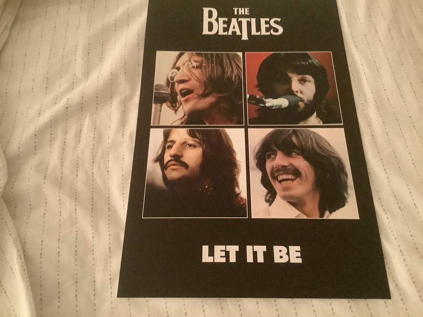 The Beatles Promo Lithograph  Let It Be