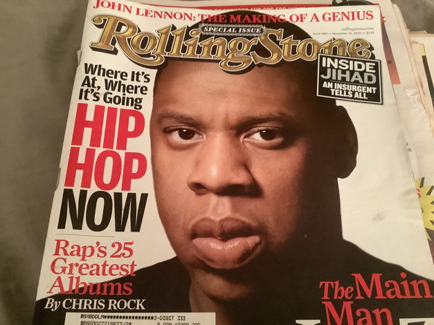 Jay Z Rolling Stone Magazine Dec 15,2005
