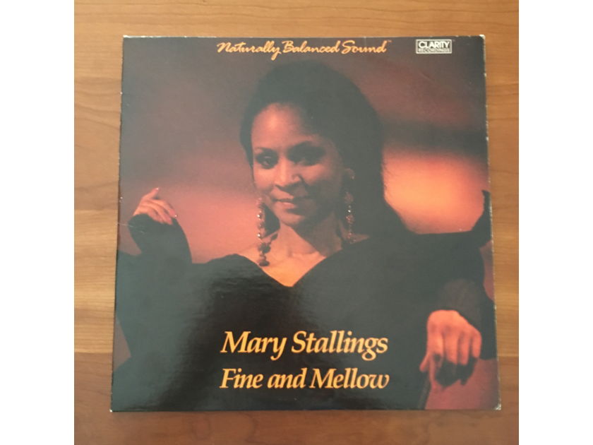 RARE!  Mary Stallings "Fine and Mellow" The Original Clarity CNB1001 Single 2-Sided LP  $65