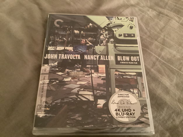 Brian DePalma Criterion Collection 4K/Blu Ray Combo Pak...