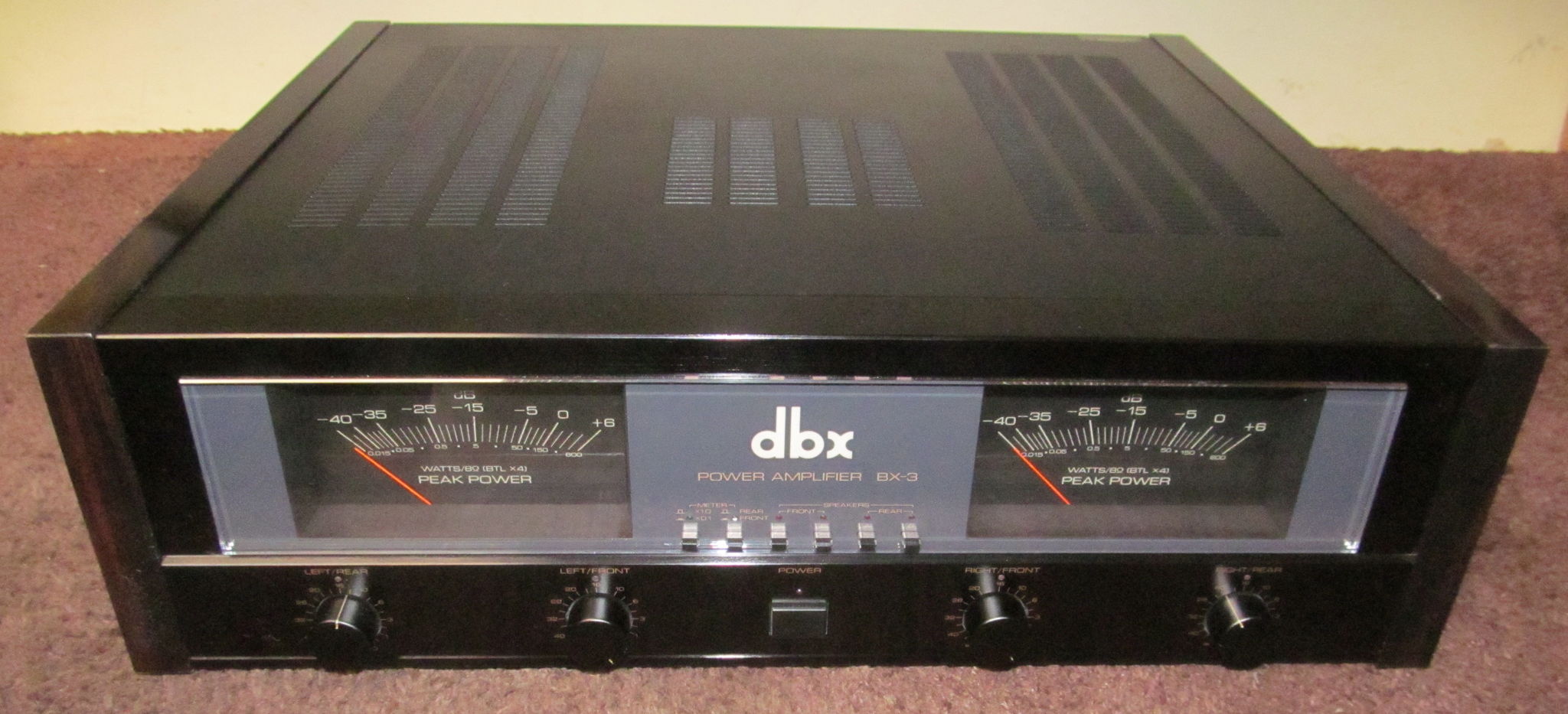 DBX BX-3 Power Amplifier For Sale | Audiogon