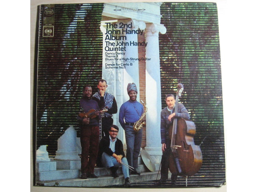 The John Handy Quintet - The 2nd John Handy Album 1966 Original Vinyl LP Columbia CS 9367