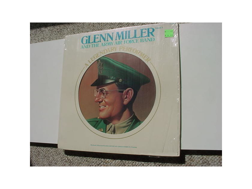 Glenn Miller and the Army Air Force Band - A Legendary Performer lp record volume 3 in shrink with booklet