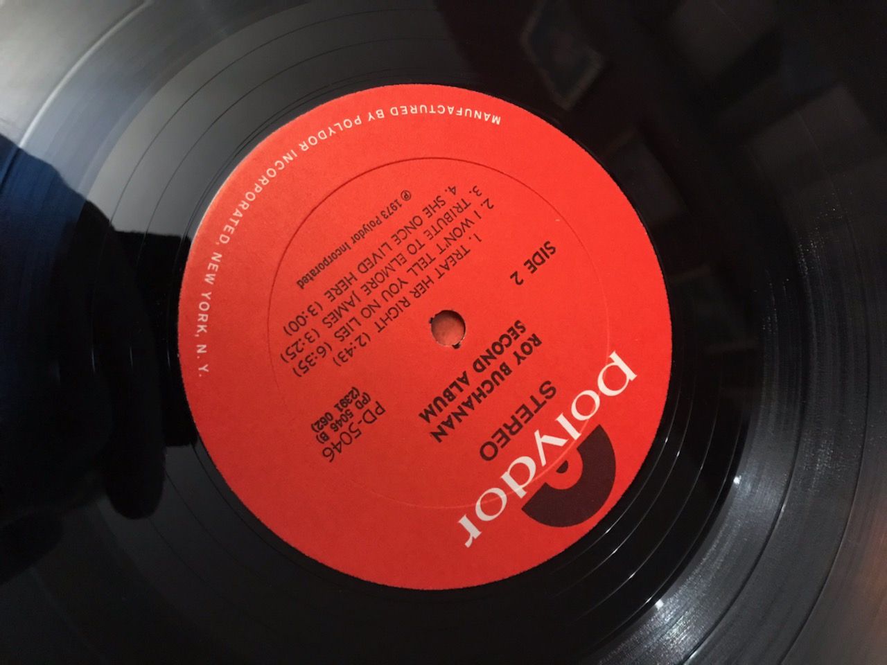 Roy Buchanan – Second Album Polydor  Roy Buchanan – Sec... 3