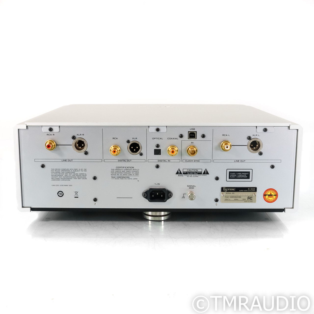 Esoteric Audio K-03X CD & SACD Player (69444) 5