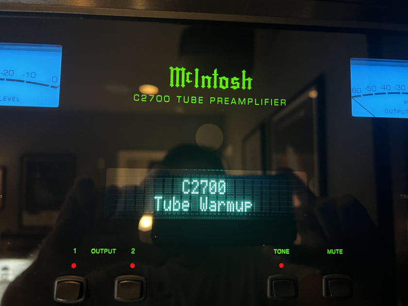 McIntosh C2700 Tube Preamp (6 Weeks Old)