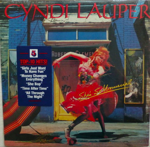 Cyndi Lauper She's So Unusual - 1983 - Sealed/New