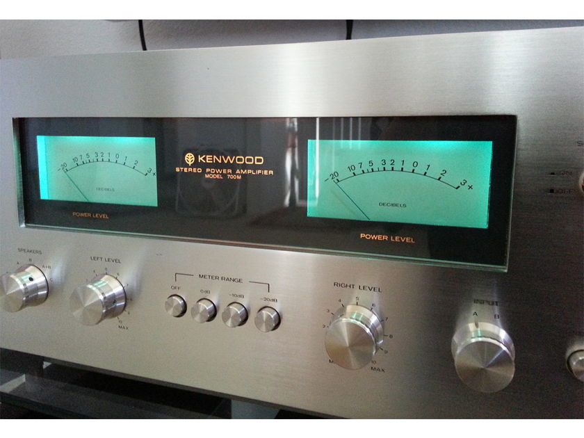 Vintage Art - Restored Kenwood 700M Supreme Power Amplifier