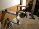 structural arm supports installed