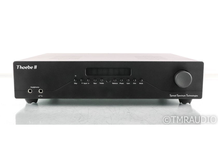 Spread Spectrum Technologies Thoebe II Stereo Preamplifier; SST; Phono; Black (41559)