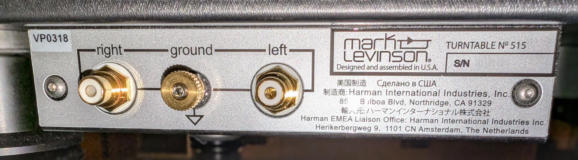 Mark Levinson No. 515 Turntable MLNO515MCAM 3