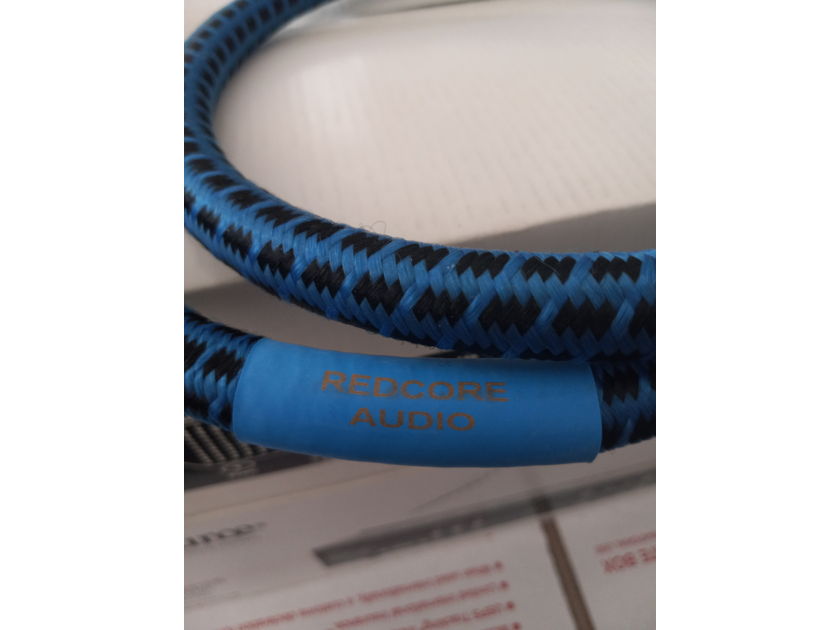 Redcore Audio AC POWER CONDITIONING CORD 3 feet - PLEASE MAKE A REASONABLE WIN/WIN OFFER - Exceptional Audiophile Build Quality BRAND NEW FLAWLESS PERFECTION $355 - NEW REVISED PRICE REDUCTION OFFER