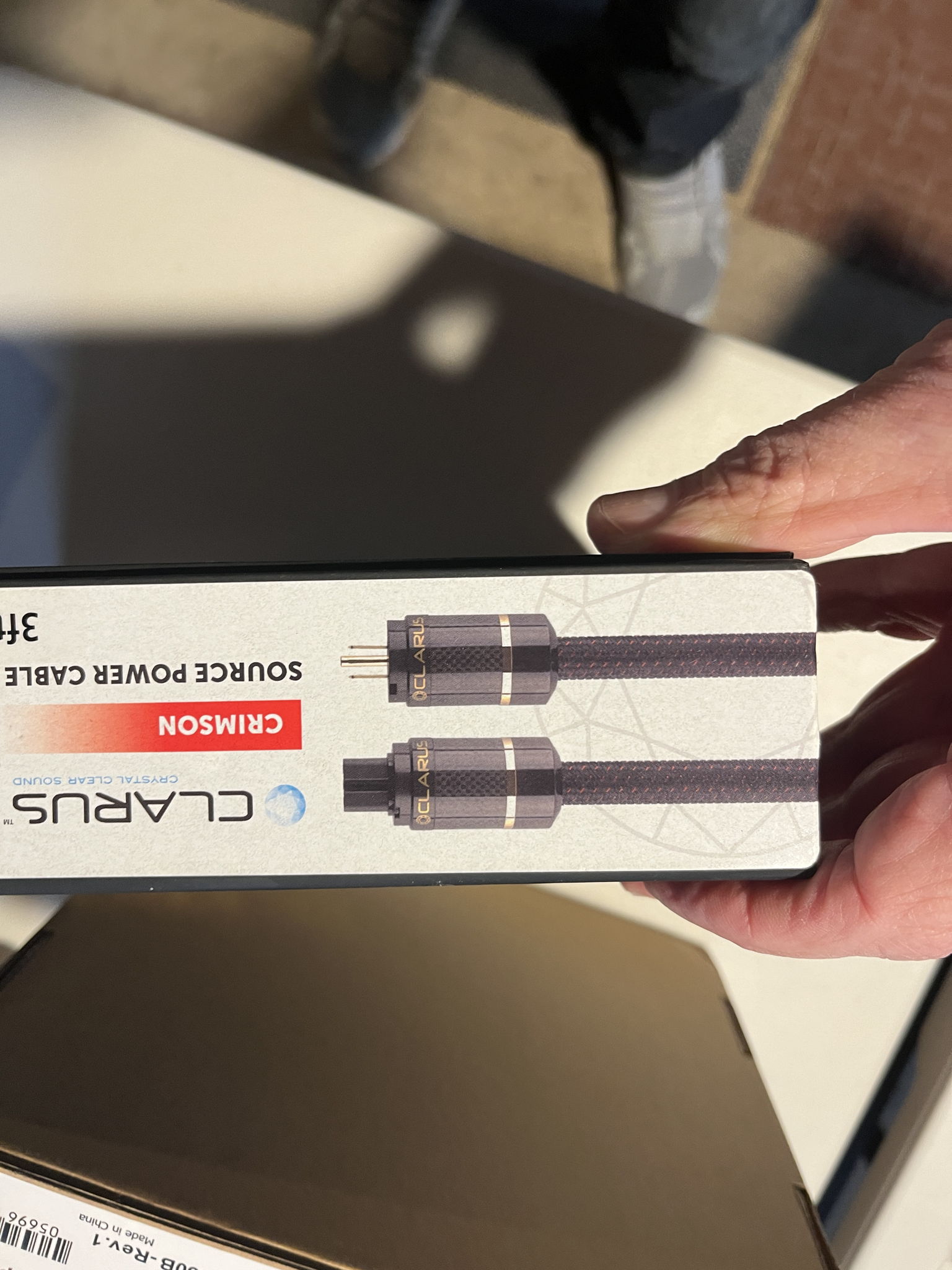 Clarus Crimson CCP Power Cable 4