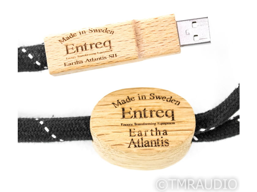 Entreq Eartha Atlantis SII USB Grounding Cable; Single 1.65m; S-II; S2 (24967)