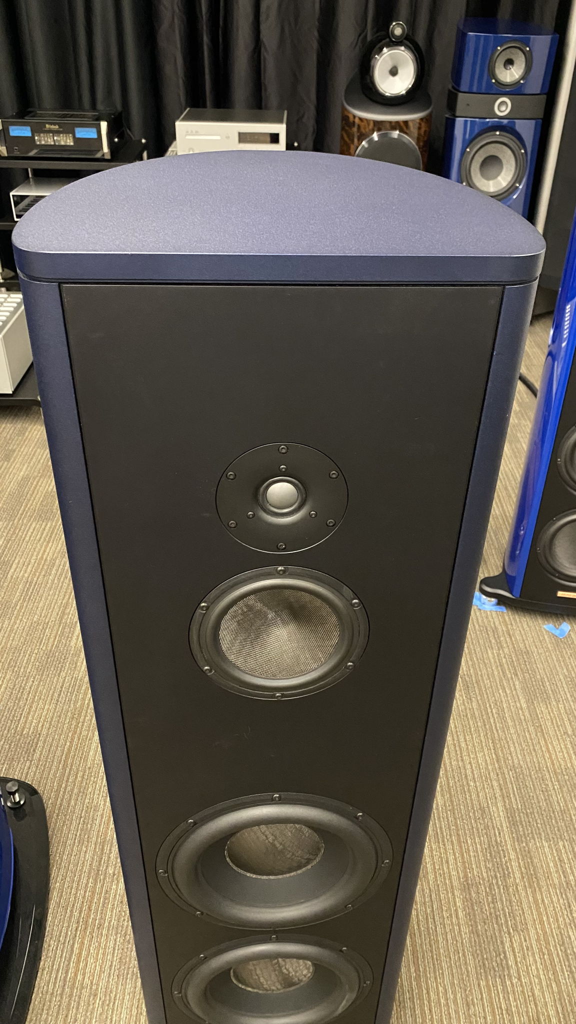 Magico S5 Beryllium M-Cast Blue Speakers with Crates 7