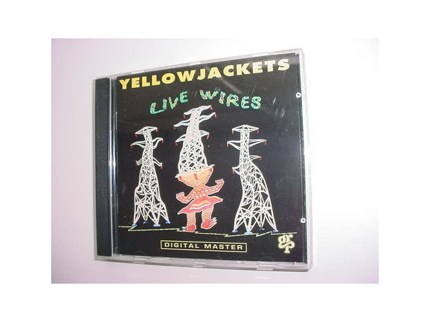 GRP JAZZ Yellow Jackets cd - live wires digital master 1992 Michael Franks Take 6 Brenda Russell Marilyn Scott