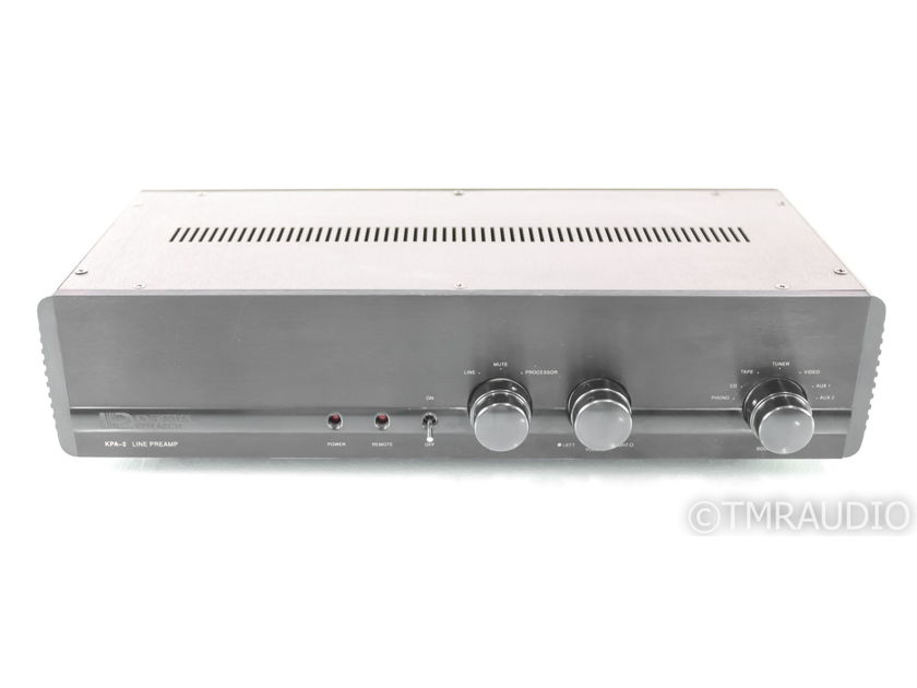 Kinergetics Research KPA-2 Vintage Stereo Preamplifier; KPA 2 (30712)