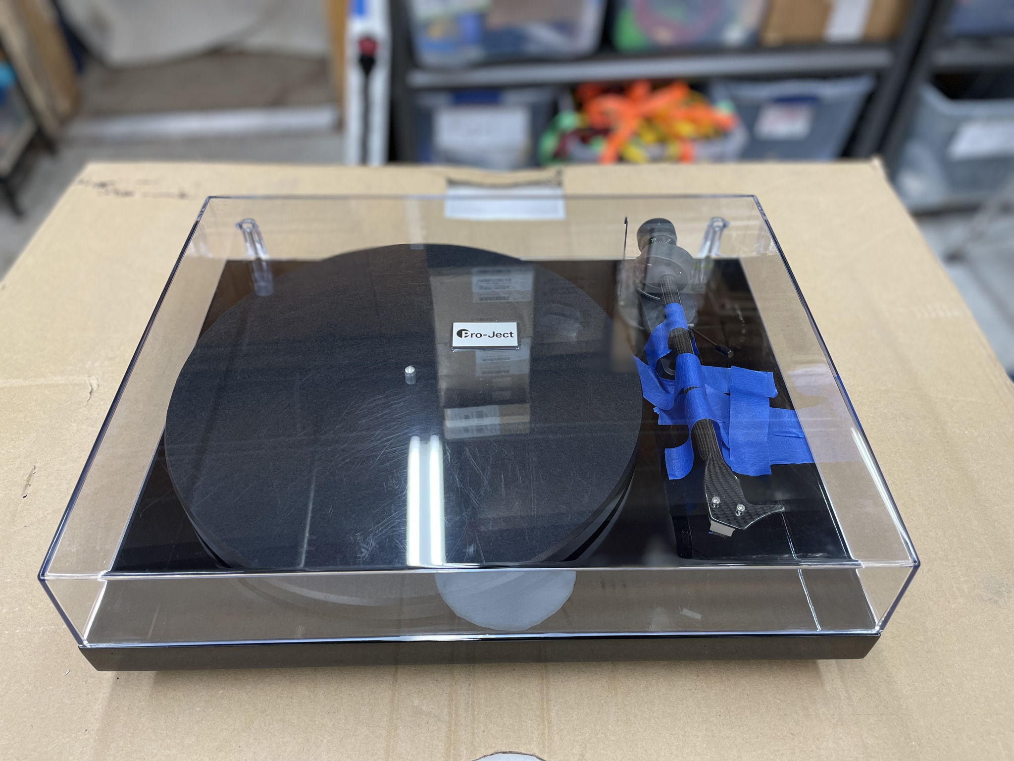 Pro-Ject Debut Carbon DC Turntable EXCELLENT No Cartridge 4