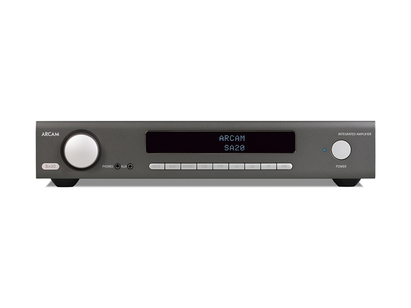 Arcam SA20 Stereo Integrated Amplifier; Remote; SA-20; Black; MM Phono (New) (38993)