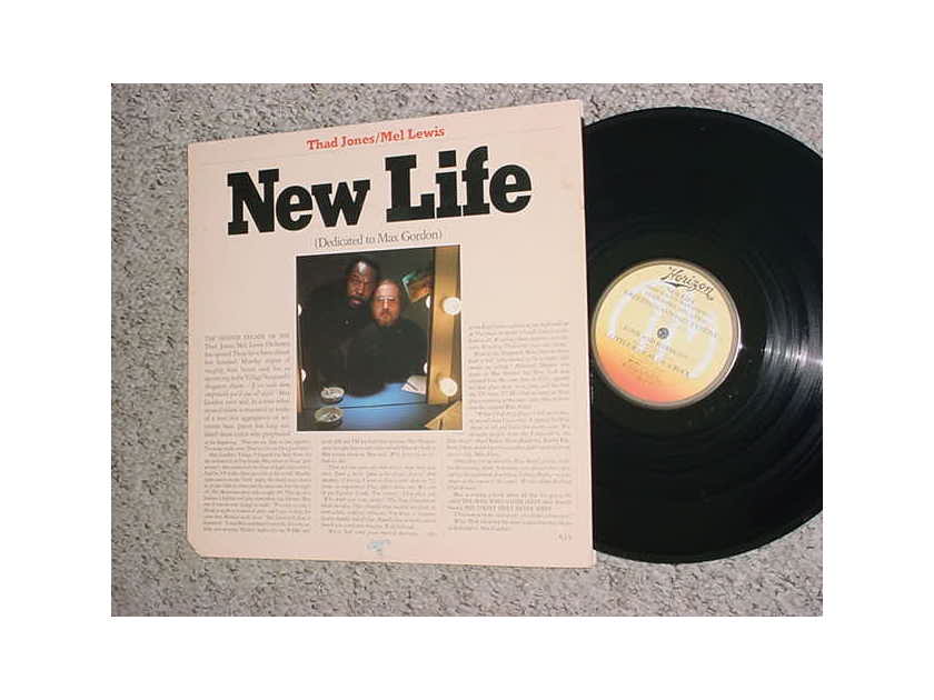 Thad Jones & Mel Lewis - NEW LIFE LP Record Horizon A&M SP-707 Cover stain