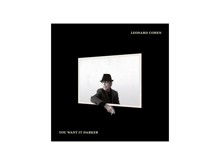 Lenoard Cohen You Want It Darker vinyl LP