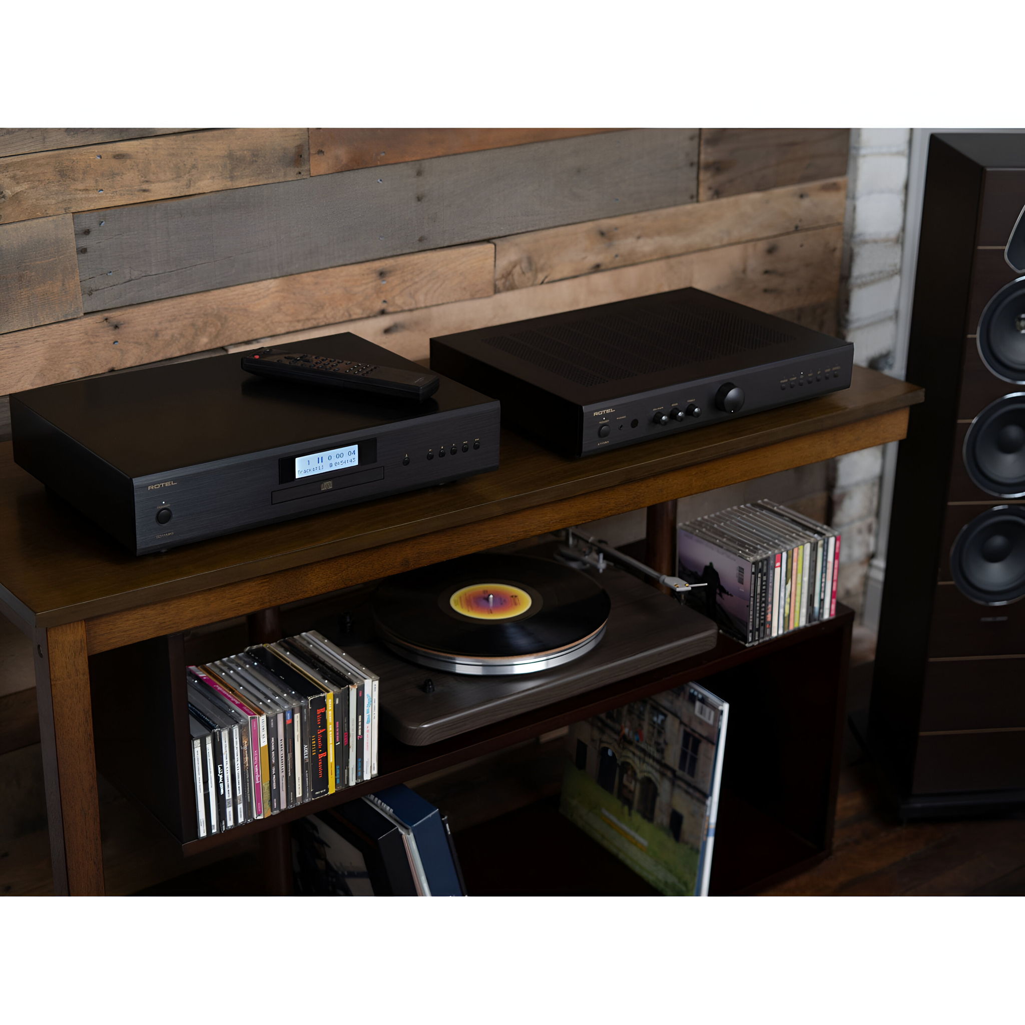 Rotel A11 MKII 50/80-WRMS Integrated Amplifier - Black ... 8