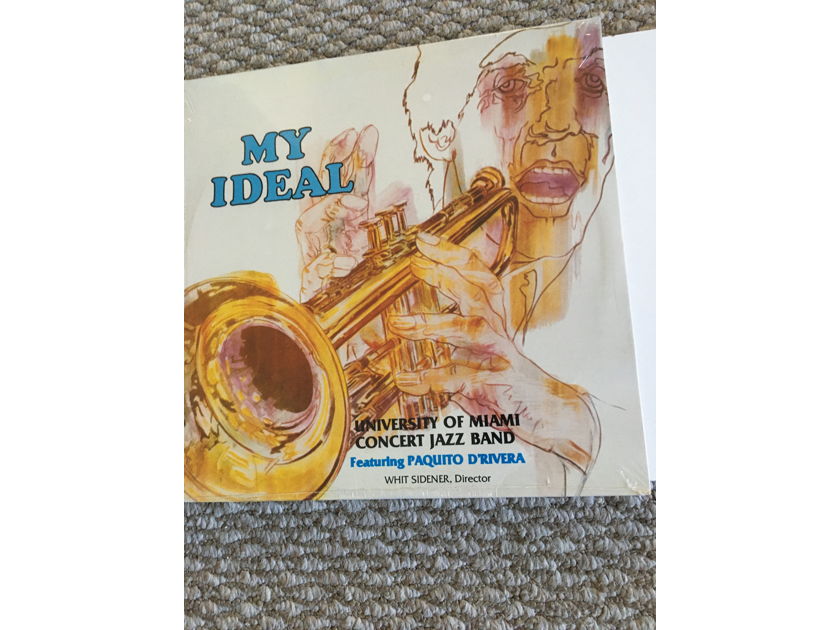 Sealed new Lp record university of Miami  Concert jazz band my Ideal Paquitp D’Rivera