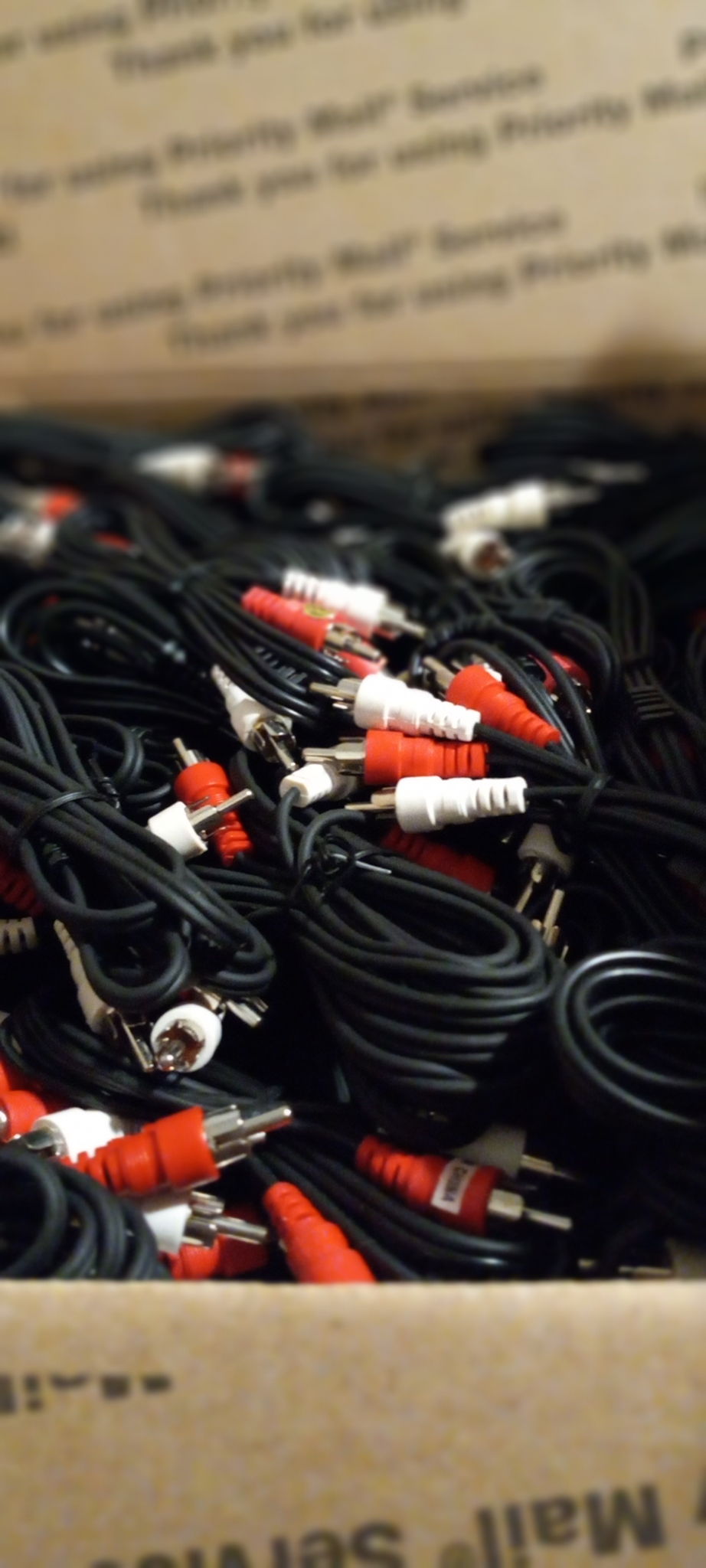 basic inexpensive stereo audio cables PRICE REDUCED BRA... 2