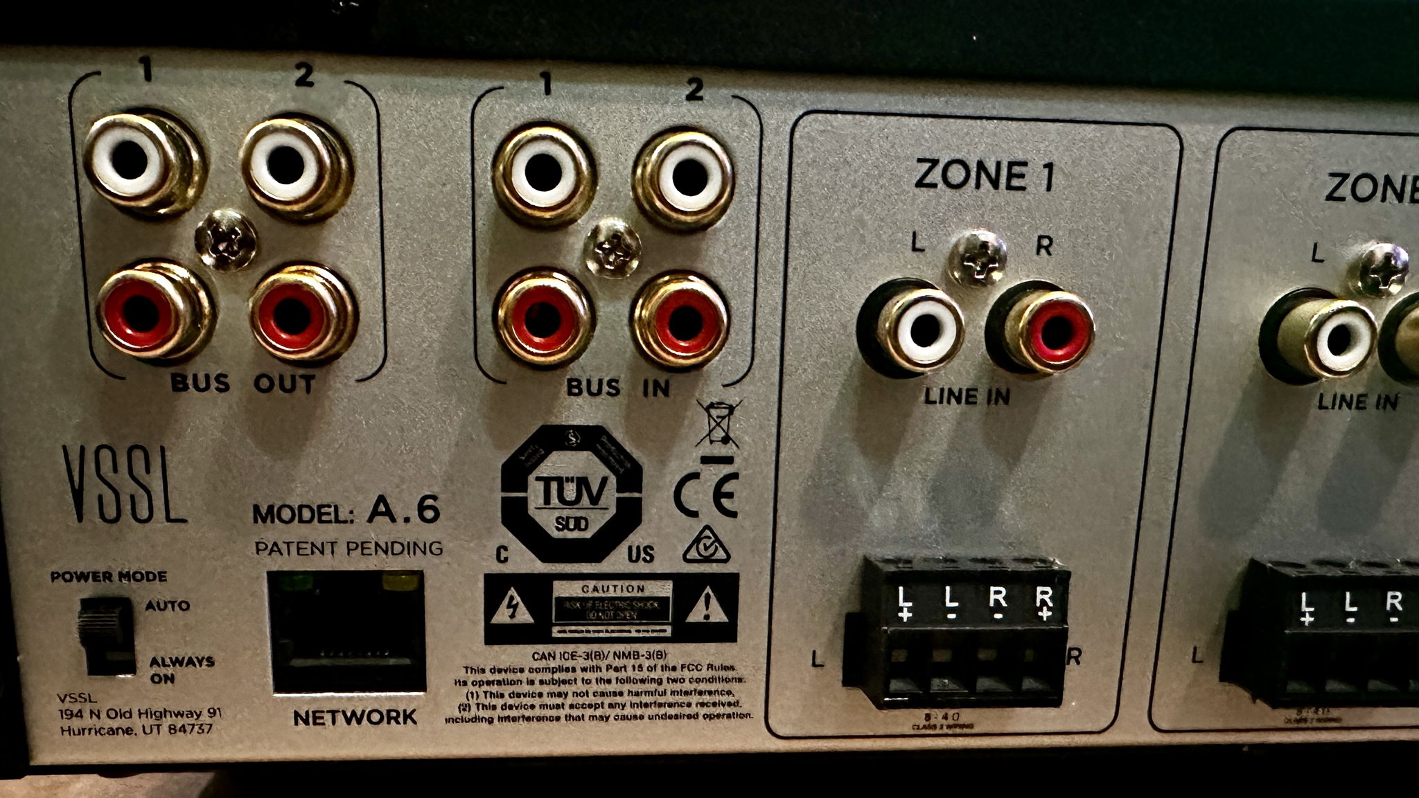 VSSL A.6 Streaming Amplifier ~ 12 Channel, 6 Zone ~ MSR... 3