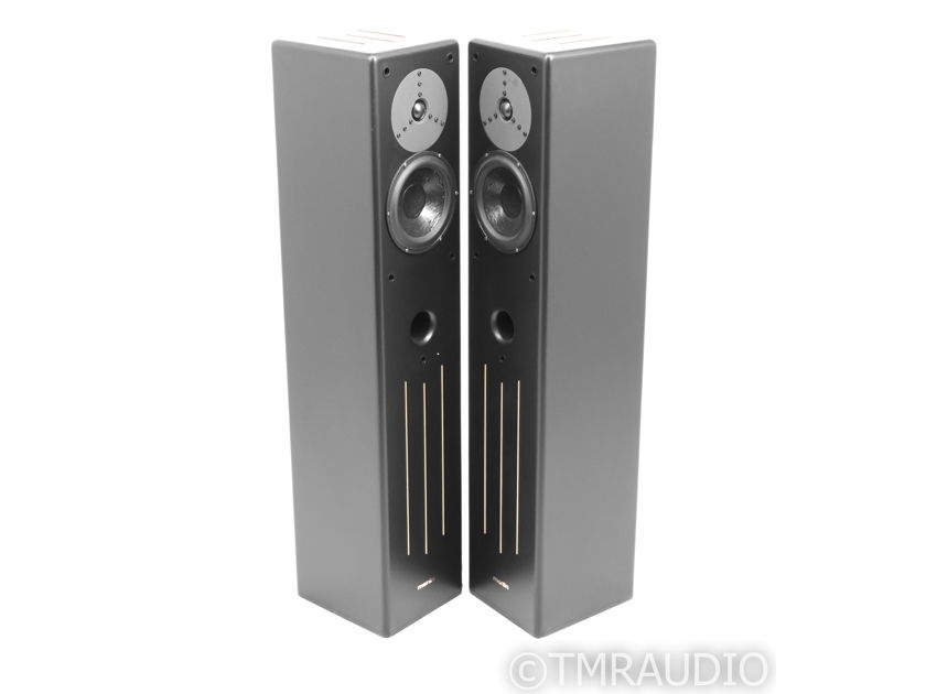 Merlin VSM-MMi Floorstanding Speakers; Black Pair w/ Super BAM Bass Module (22816)