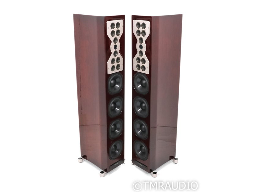 McIntosh XR100 Floorstanding Speakers; Red Walnut Pair; XR-100 (49539)