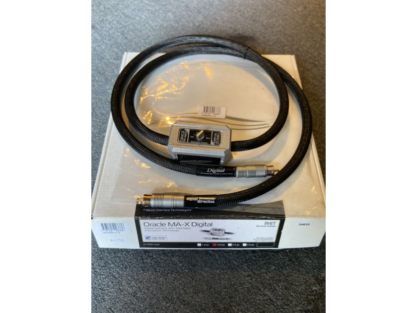 MIT Cables Oracle MA-X Digital interconnect RCA 1.5m 5ft