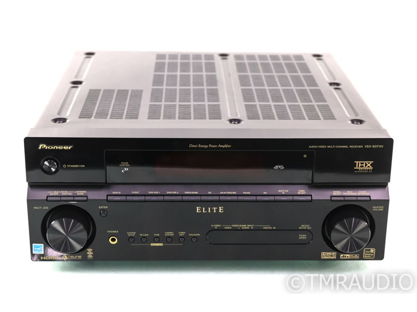 Pioneer Elite VSX-80TXV 7.1 Channel Home Theater Receiver; Black; Remote (29471)
