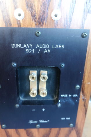 Dunlavy Audio Labs SC-I av in Oak