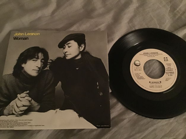 John Lennon  Woman Promo 45 With Picture Sleeve