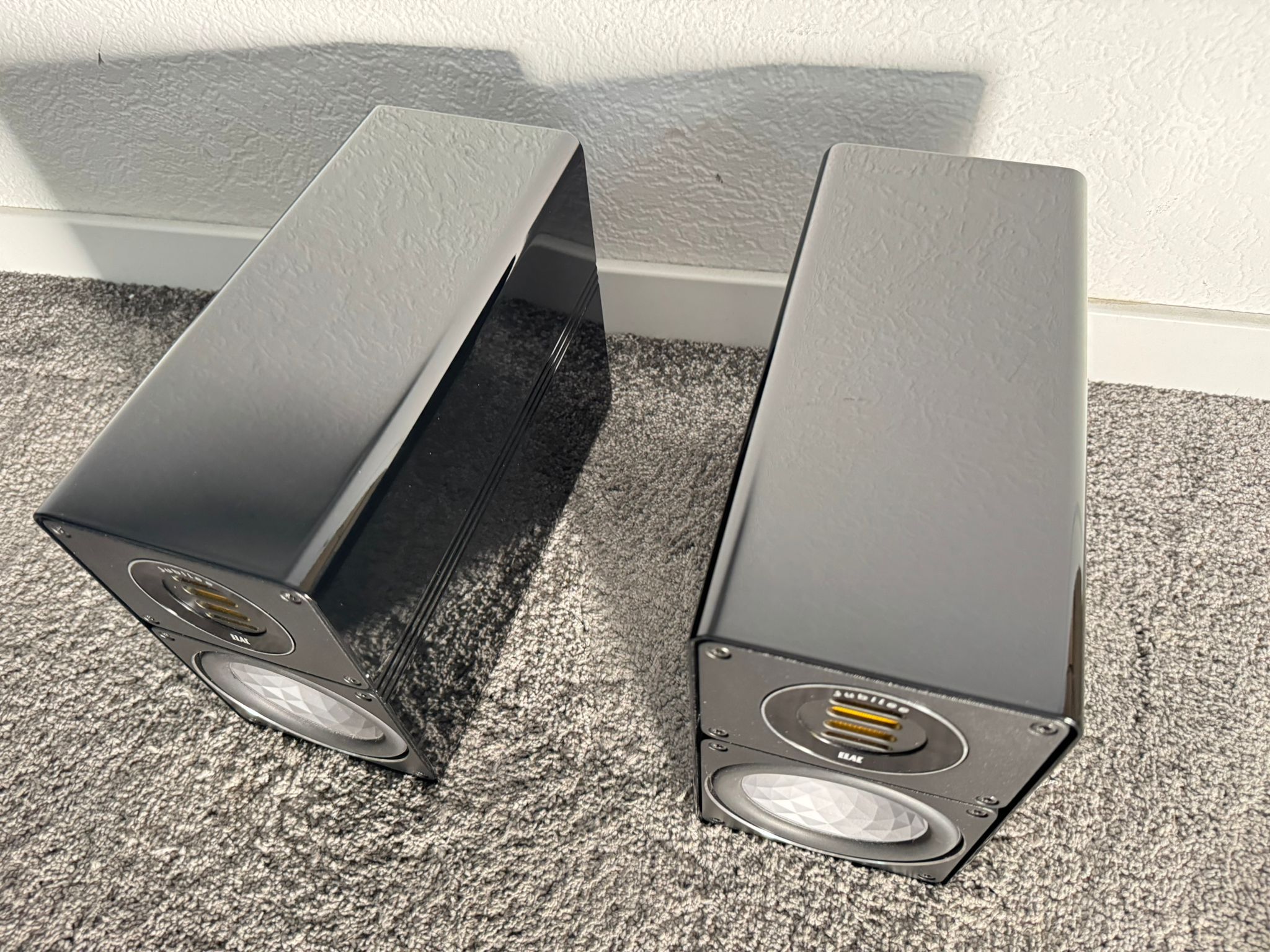 Elac BS312 BS-312 Jubilee speakers in black 13