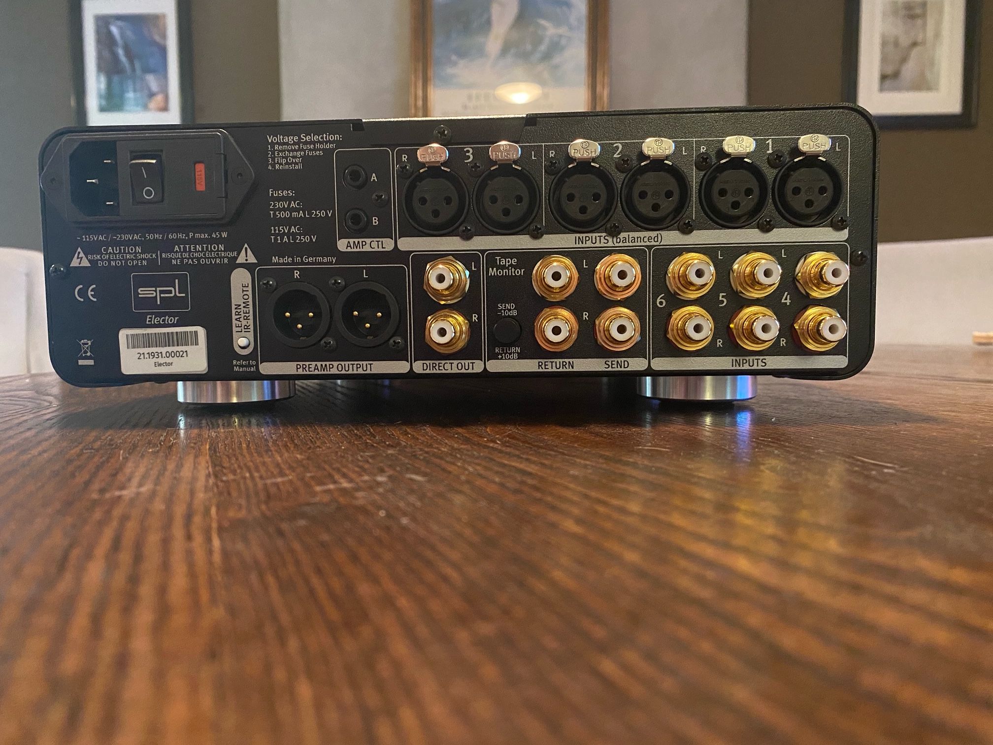 SPL Elector Analog Stereo Preamp 2