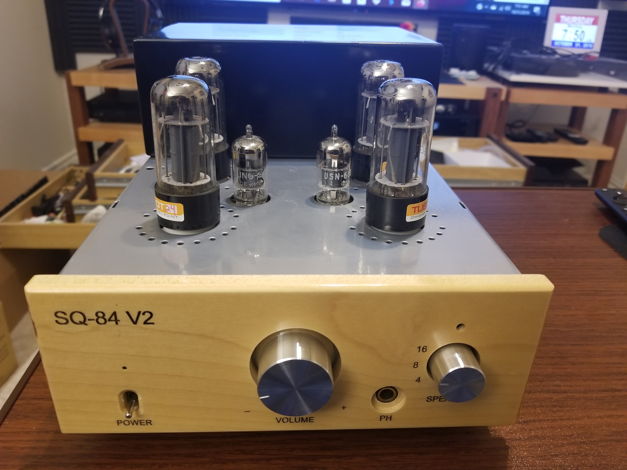 Quest For Sound SQ-84 V2 Integrated & Headphone Amp